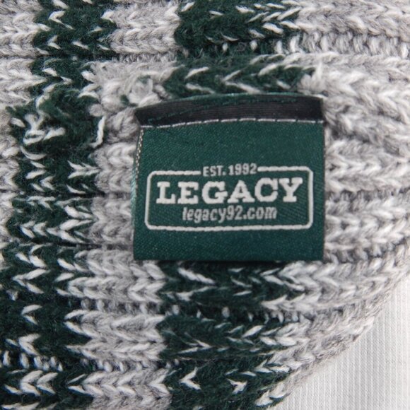 Darthmouth College Green & Grey Legacy Pom Knit Winter Cap - Picture 4 of 8